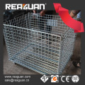High quality warehouse storage cage with wheels made in China